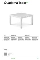 Katalog 2600 QUADERNA TABLE - 1
