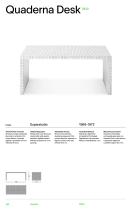 Katalog 2830 QUADERNA DESK - 1