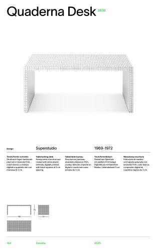 Katalog 2830 QUADERNA DESK