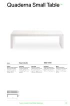 Katalog 710 QUADERNA SMALL TABLE - 1