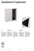 Katalog 757 QUADERNA CUPBOARD