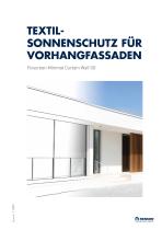 TEXTILSONNENSCHUTZ FÜR VORHANGFASSADEN