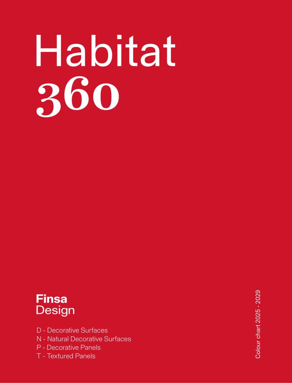 Colour chart 2025 - 2029 - FINSA