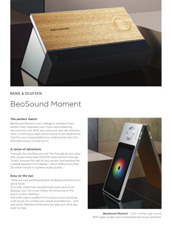 BeoSound Moment