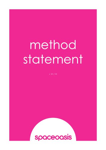 method statement