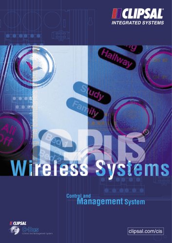 C-Bus Wireless Systems-Control and Management System