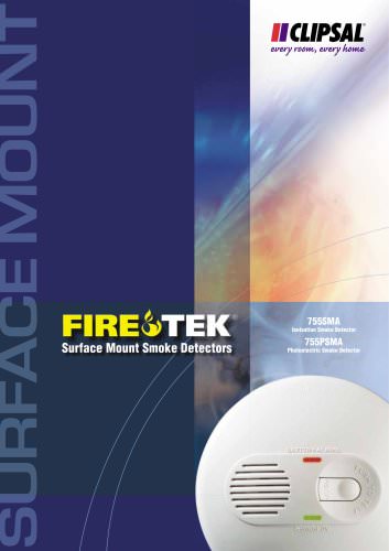 Firetek Surface Mounted Smoke Detectors