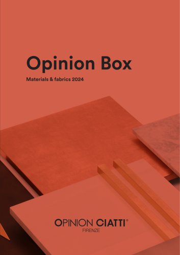 Materials and fabrics 2024