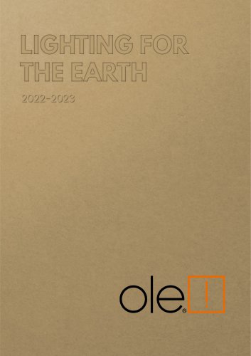 Catalogue 2022-2023 | LIGHTING FOR THE EARTH