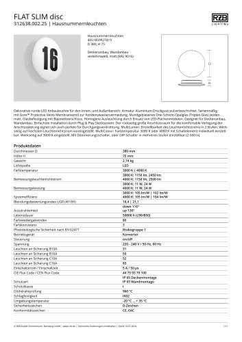 FLAT SLIM disc de casa