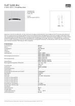 FLAT SLIM disc en suspension - 1