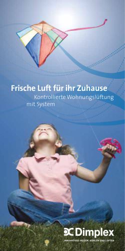 Flyer Lüftungsgeräte