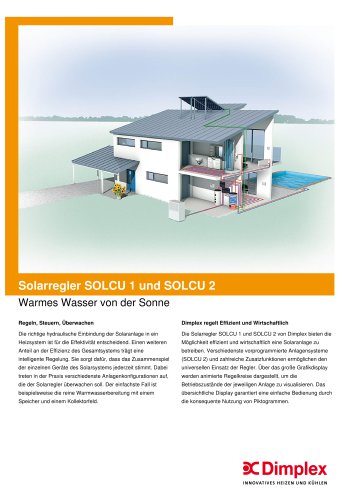 Solarregler SOLCU 1 und SOLCU 2