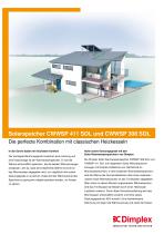 Solarspeicher CWWSP 411 SOL und CWWSP 308 SOL - 1