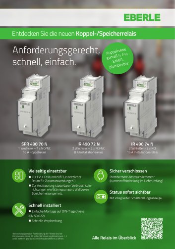 Broschüre Koppel-/Speicherrelais