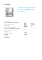 Busch-Wächter® 180 UP Sensor Komfort II mit Selectlinse ALUSILBER - 1