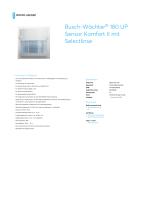 Busch-Wächter® 180 UP Sensor Komfort II mit Selectlinse EDELTAHL - 1