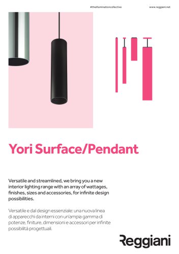 Yori surface/pendant