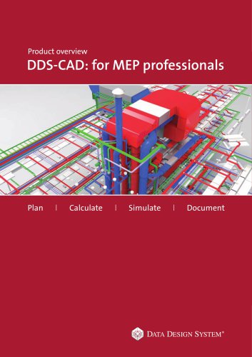 Product overview DDS-CAD: for MEP professionals