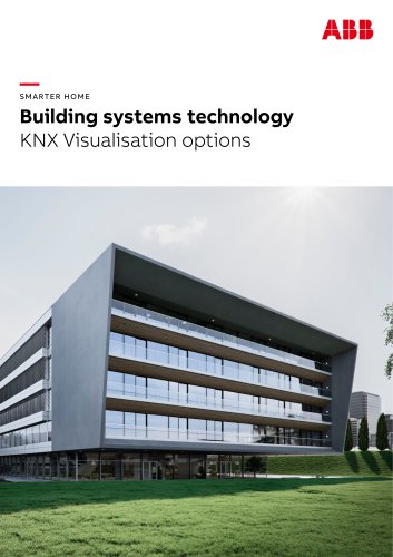 SMARTER HOME Building systems technology KNX Visualisation options