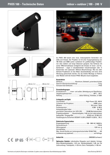 datenblatt phos 160