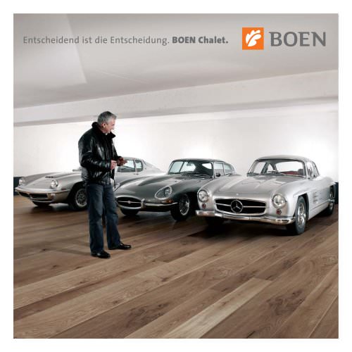 BOEN Chalet Folder deutsch