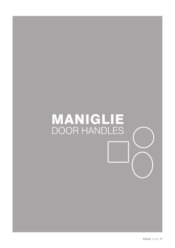 Maniglie - Handles