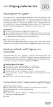 emco Einbau-, Reinigungs- und Pflegehinweise - 5