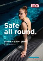 EMCO swimming pool gratings