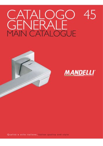 Mandelli Catalogue