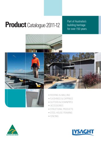 Product Catalogue 2011-12 Lysaght