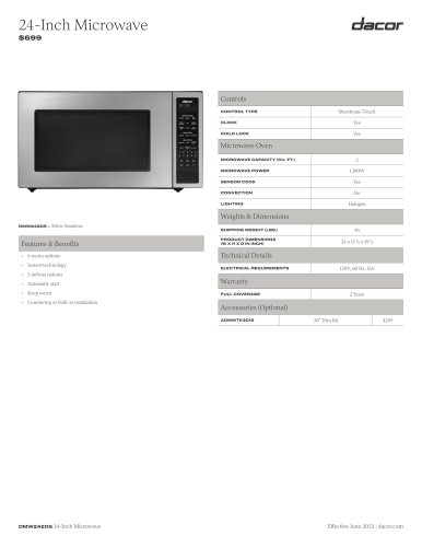 24-Inch Microwave