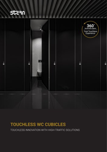 TOUCHLESS WC CUBICLES