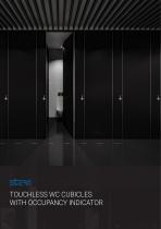 TOUCHLESS WC CUBICLES  WITH OCCUPANCY INDICATOR