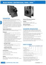 BLUE RHINO CENTRIFUGAL FANS: SWSI