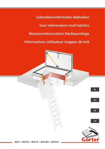 Benutzerinformation Dachausstiege