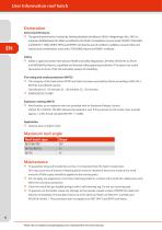 Benutzerinformation Dachausstiege - 6