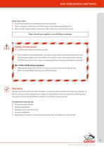 Benutzerinformation Dachausstiege - 7