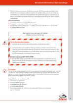 Benutzerinformation Dachausstiege - 9