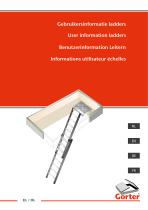 Benutzerinformation Leitern - 1