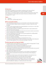 Benutzerinformation Leitern - 7