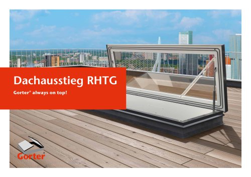 RHTG verglaste Dachausstiege