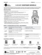 Disposers Model SS300 to SS1000