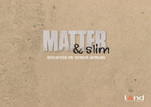 MATTER & SLIM