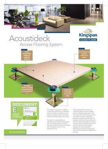 Acoustideck Datasheet