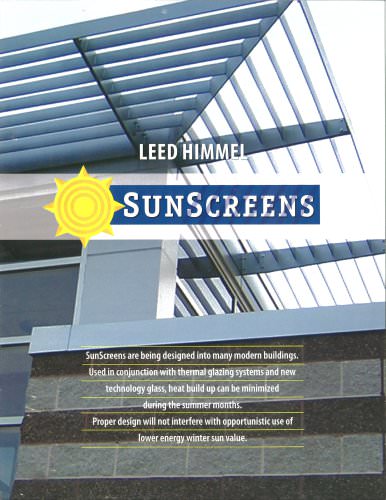 SunScreens Brochure