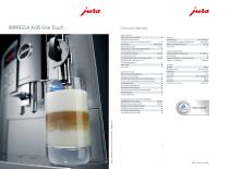 IMPRESSA Xs95 One Touch JURA PDF Katalog Beschreibung Prospekt