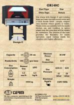 Gas Rotary Oven: GR140C