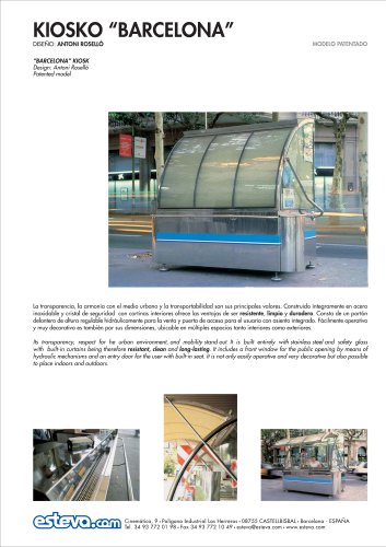 BARCELONA kiosk