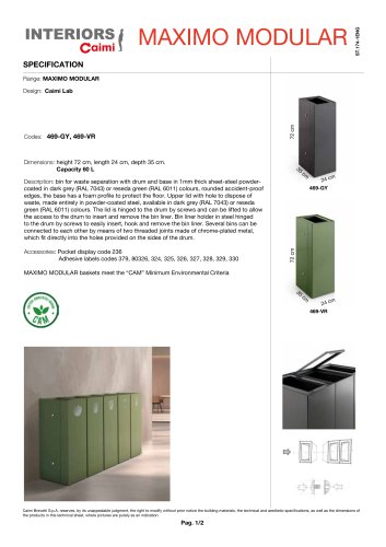 MAXIMO MODULAR